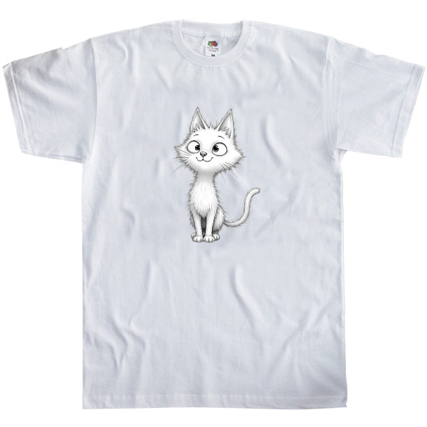 Men's T-Shirt Fruit of the loom - Милий котик - Mfest