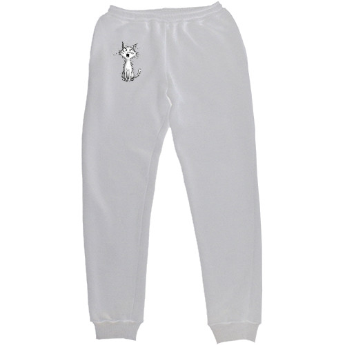 Women's Sweatpants - Радісний кіт - Mfest