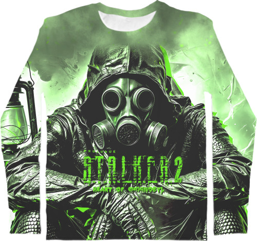 Men's Longsleeve Shirt 3D - STALKER 2: Heart of Chornobyl HR - Mfest