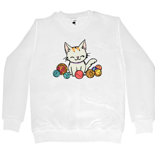 Women's Premium Sweatshirt - Миле кошеня - Mfest