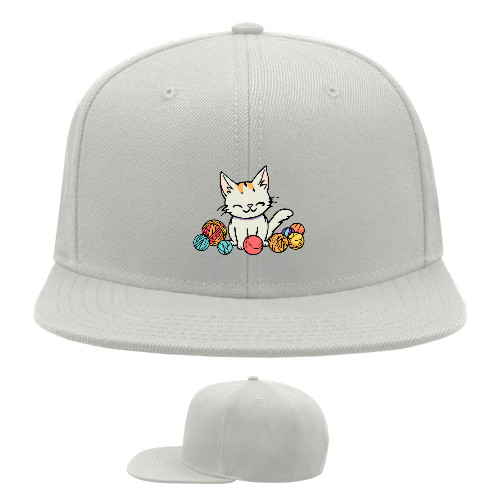 Snapback Baseball Cap - Миле кошеня - Mfest