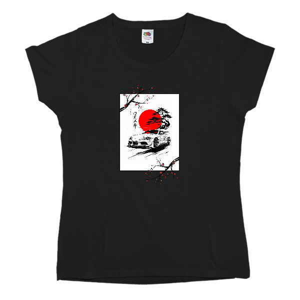 Women's T-shirt Fruit of the loom - Toyota Supra  - Mfest