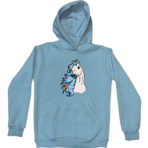 Kids' Premium Hoodie - Horse 2 - Mfest