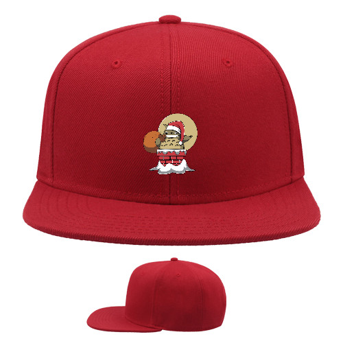 Snapback Baseball Cap - My Neighbor Santa - Mfest