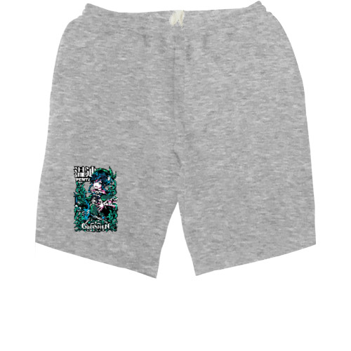 Men's Shorts - Venti in Genshin Impact - Mfest