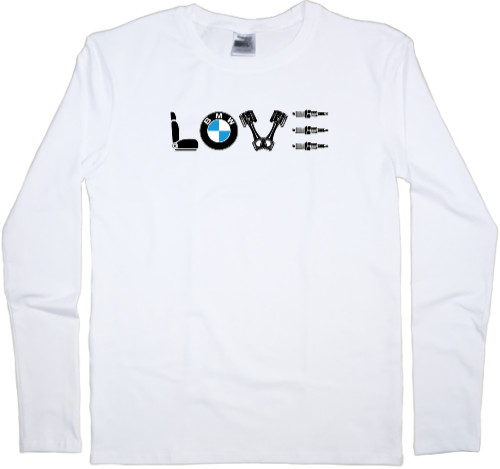 Kids' Longsleeve Shirt - BMW Love - Mfest