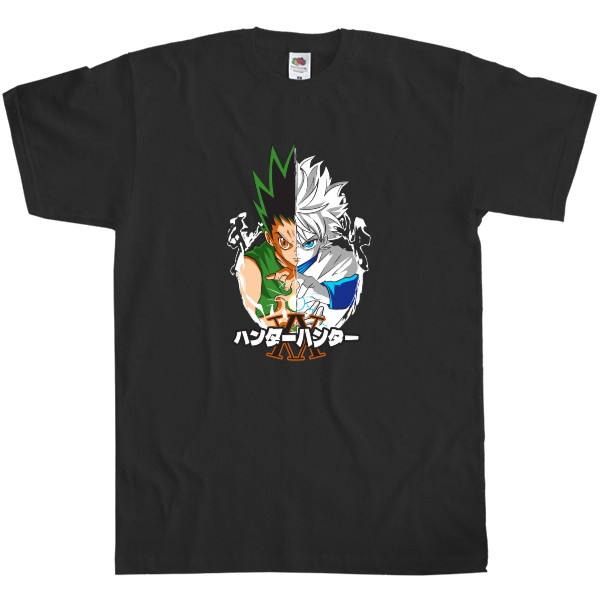 Men's T-Shirt Fruit of the loom - Gon Friss and Killua Zoldyck - Mfest