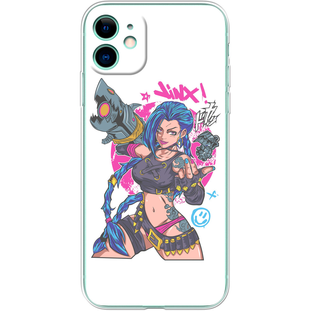 iPhone Case - Jinx in League of Legends - Mfest