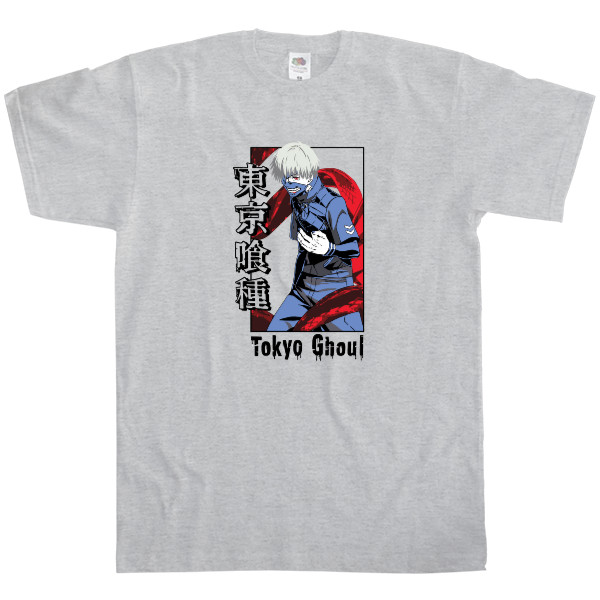 Men's T-Shirt Fruit of the loom - Ken Kaneki - Mfest