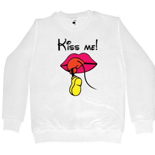 Men’s Premium Sweatshirt - Kiss me Mickey - Mfest