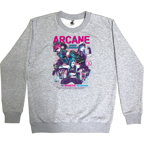 Men’s Premium Sweatshirt - Arcane 5 - Mfest