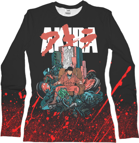 Women's Longsleeve Shirt 3D - Akira 3 - Mfest