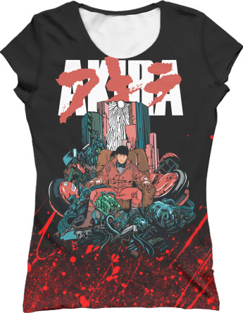 Women's T-Shirt 3D - Akira 3 - Mfest