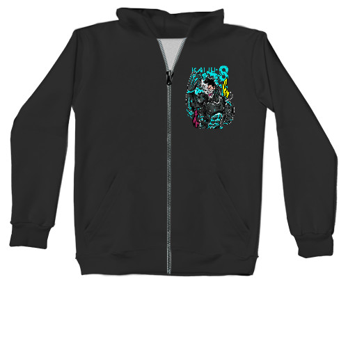 Unisex Zip-through Hoodie -  Kaijuu 8 - Mfest