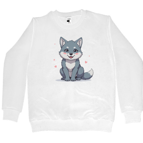 Kids' Premium Sweatshirt - Милий вовк - Mfest