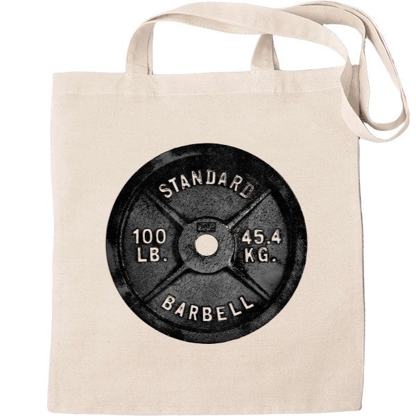 Tote Bag - Barbell Disk - Mfest