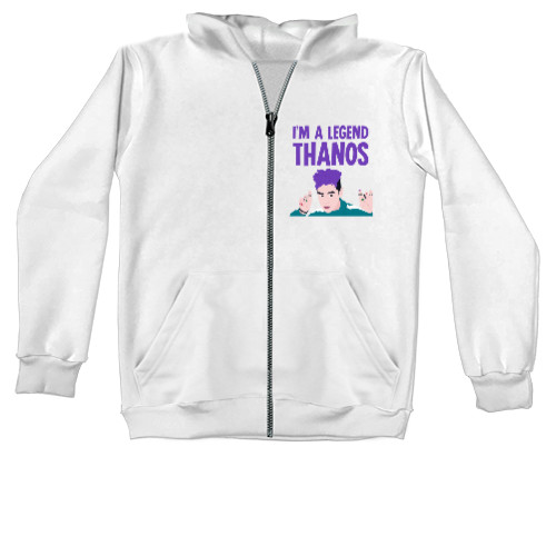 Kids' Zip-through Hoodie - Squid Game Thanos 2 - Mfest