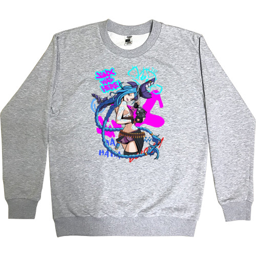 Women's Premium Sweatshirt - Jinx Arcane 5 - Mfest