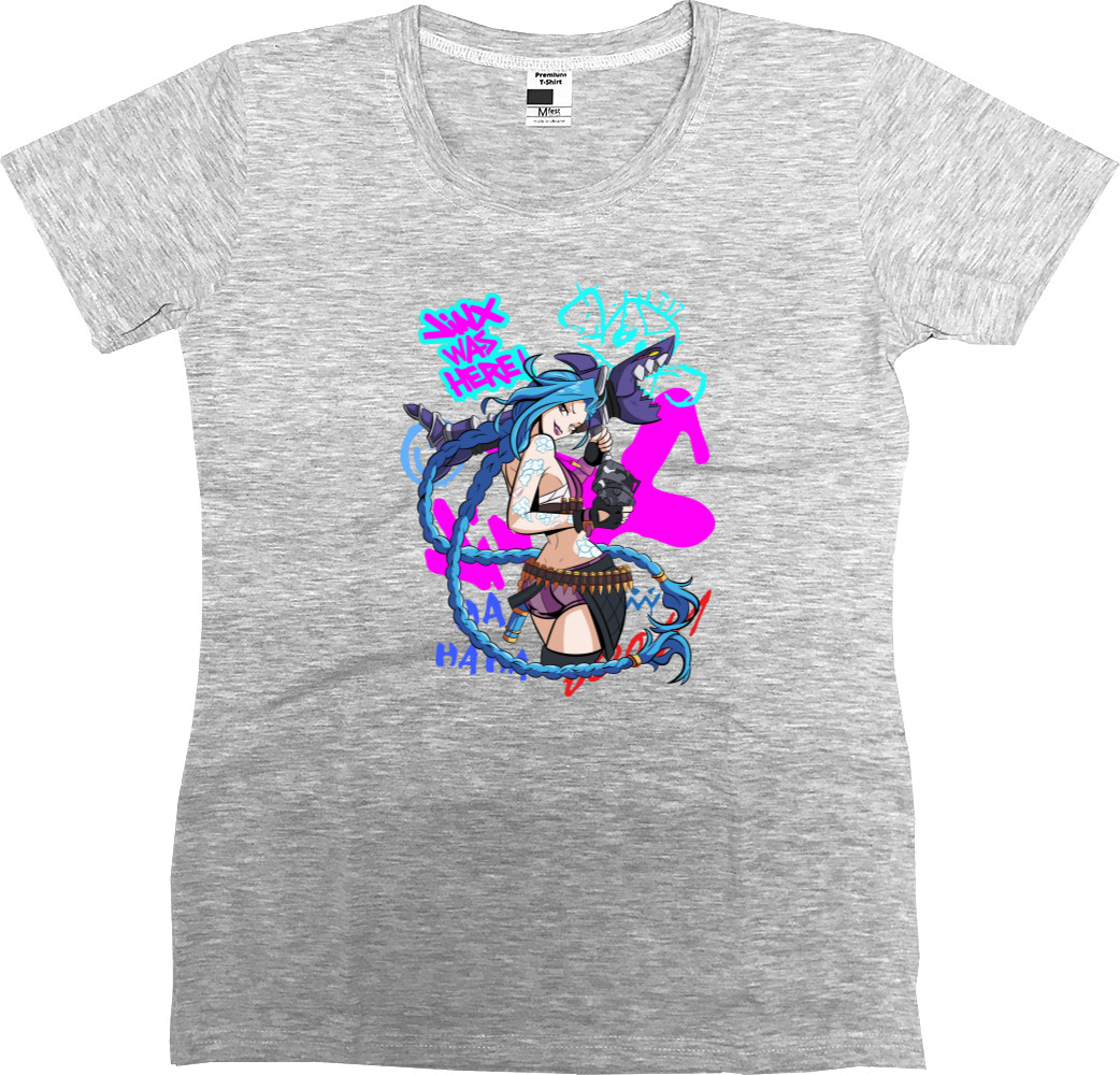 Women's Premium T-Shirt - Jinx Arcane 5 - Mfest