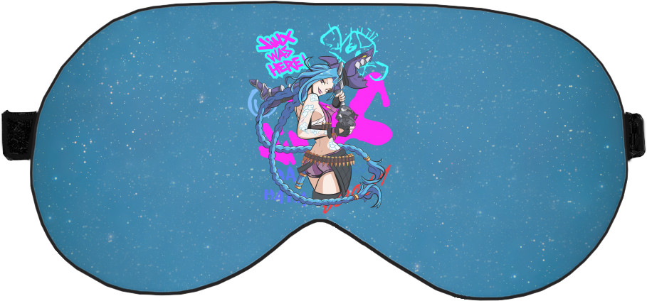 Sleep Mask 3D - Jinx Arcane 5 - Mfest