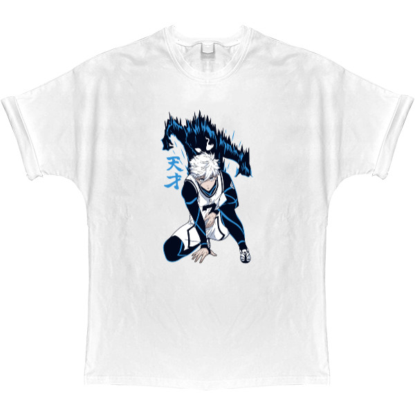 T-shirt Oversize - Blue Lock Nagi Seishiro - Mfest