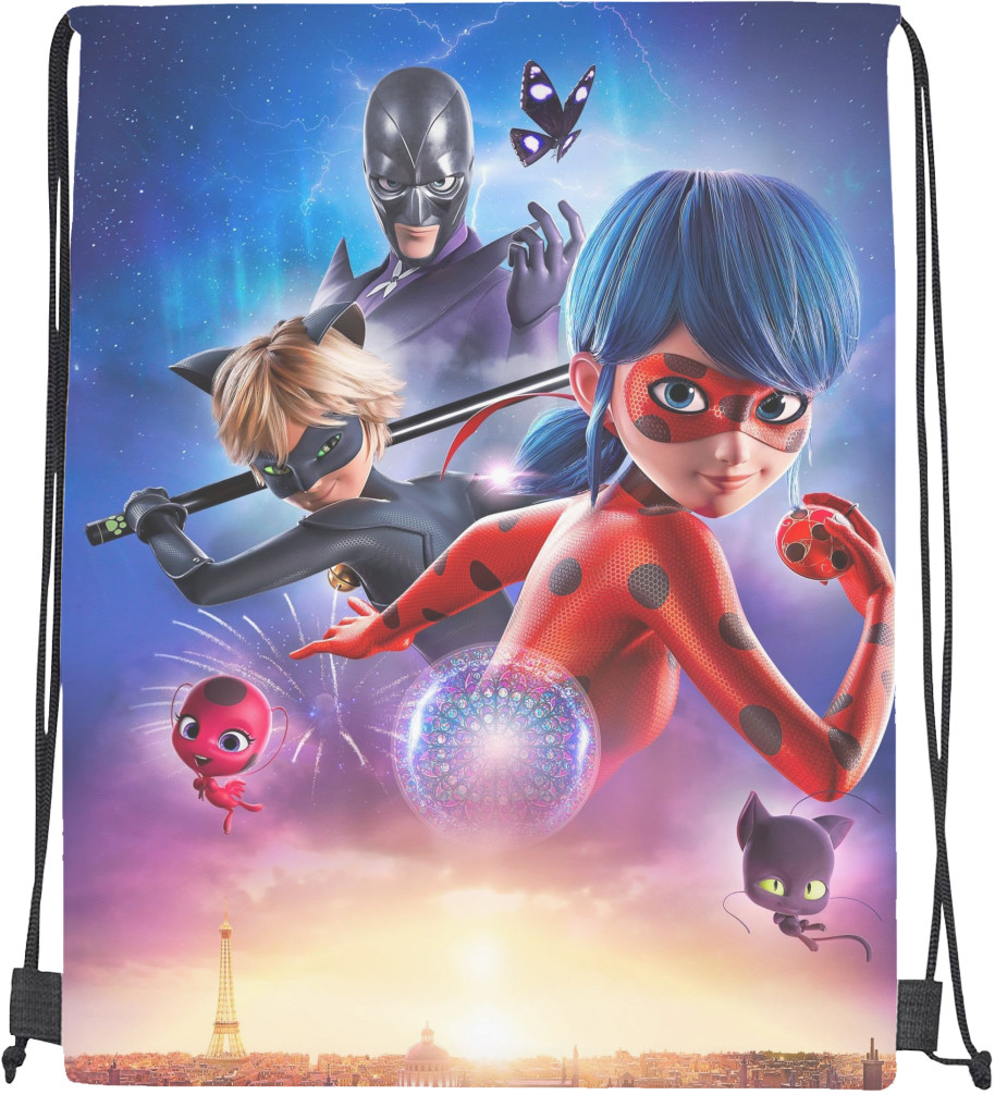 Drawstring Bag - Lady Bug and Super Kit 3 - Mfest