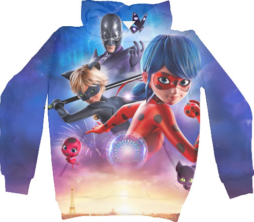 Kids' Hoodie 3D - Lady Bug and Super Kit 3 - Mfest