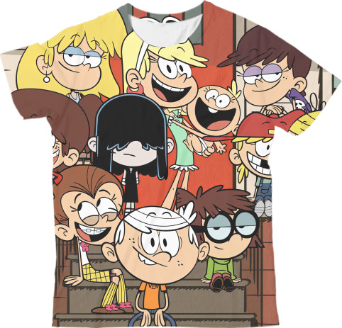 Kids' T-Shirt 3D - The Loud House  - Mfest