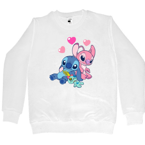 Kids' Premium Sweatshirt - Lilo and Stitch in love - Mfest