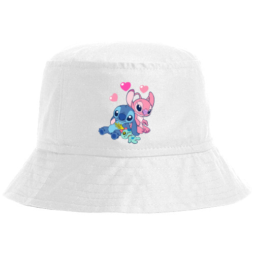 Bucket Hat - Lilo and Stitch in love - Mfest