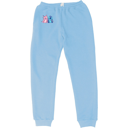 Kids' Sweatpants - Stitch and Angel 3 - Mfest