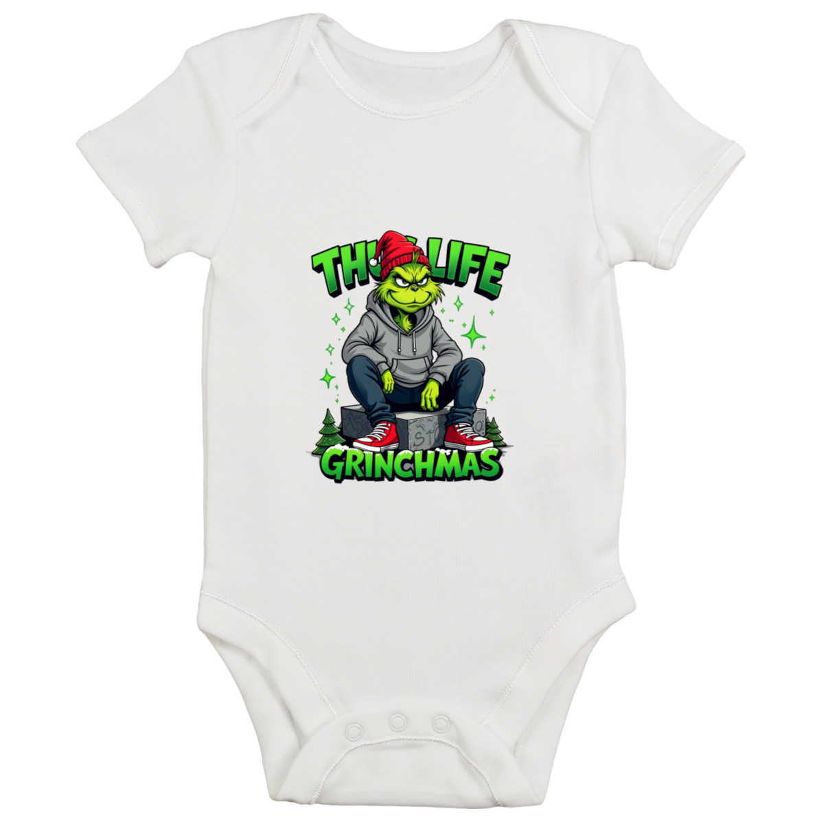 Bodysuit For Children - The life grinchmas - Mfest