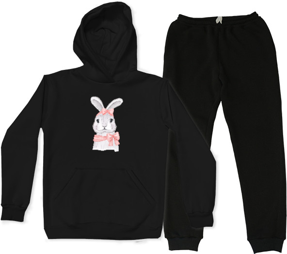 Sports suit for women - Bunny with a bow - Mfest