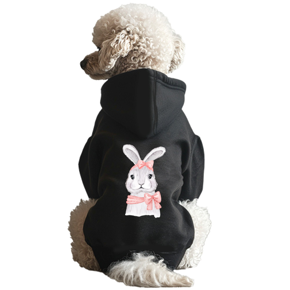 Hoodies for dogs - Bunny with a bow - Mfest