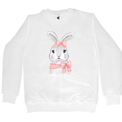 Kids' Premium Sweatshirt - Bunny with a bow - Mfest