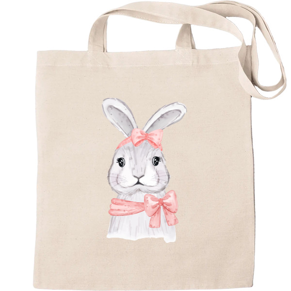 Tote Bag - Bunny with a bow - Mfest