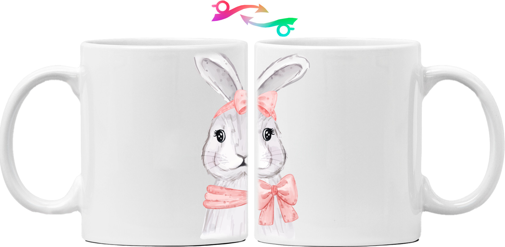 Mug - Bunny with a bow - Mfest