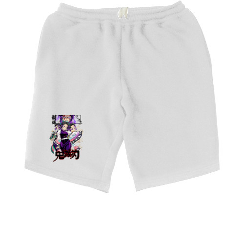 Men's Shorts - Demons Slayer Kochou Shinobu  - Mfest