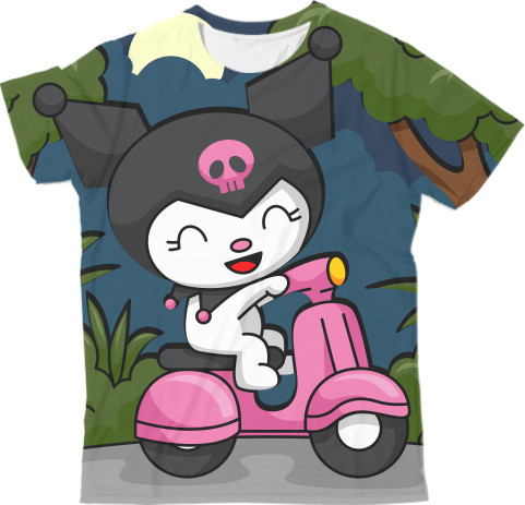 Man's T-shirt 3D - Cheerful Kuromi - Mfest