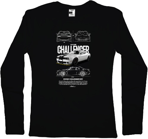 Women's Longsleeve Shirt - Dodge Challenger - Mfest