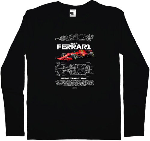 Men's Longsleeve Shirt - Scuderia Ferrari Formula 1 - Mfest