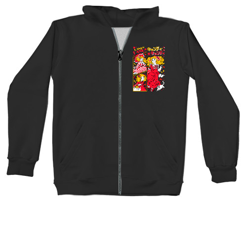 Unisex Zip-through Hoodie - Candy Candy - Mfest