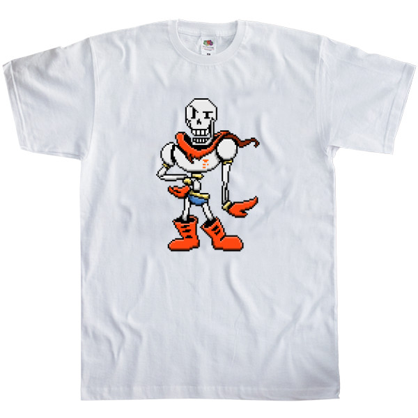 Men's T-Shirt Fruit of the loom - Papyrus Undertale - Mfest