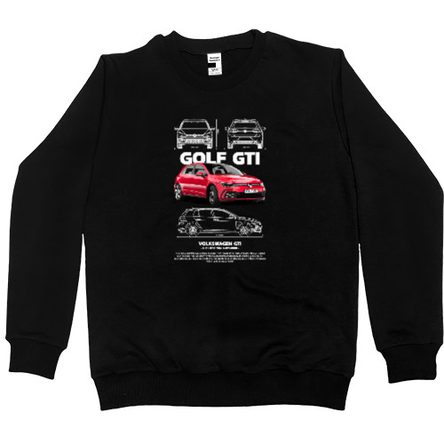 Men’s Premium Sweatshirt - Volkswagen Golf GTI - Mfest