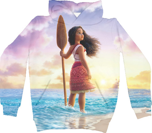 Kids' Hoodie 3D - Moana 2 - Mfest