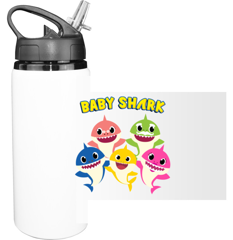 Sport Water Bottle - Baby Shark - Mfest