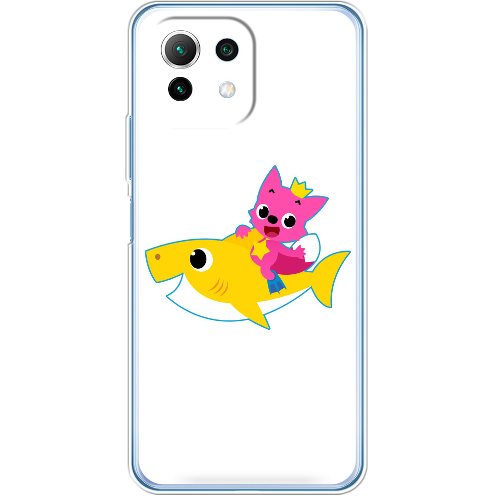 Чехол Xiaomi - Пинкфонг и Акулёнок - Mfest