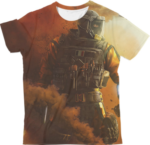 Man's T-shirt 3D - Rainbow six siege 16 - Mfest