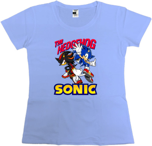 Women's Premium T-Shirt - Sonic The Hedgehog 1 - Mfest