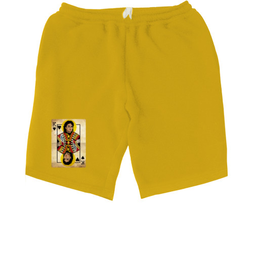 Men's Shorts - Michael Jackson playing card - Mfest